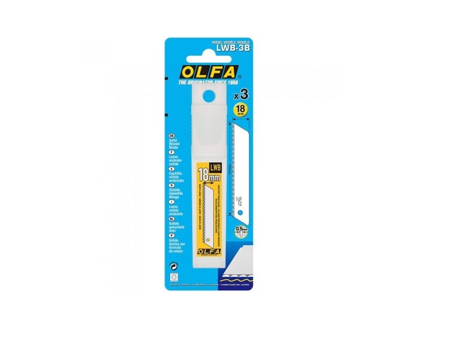 OLFA Blades LWB-3B 18mm Insulation Blades