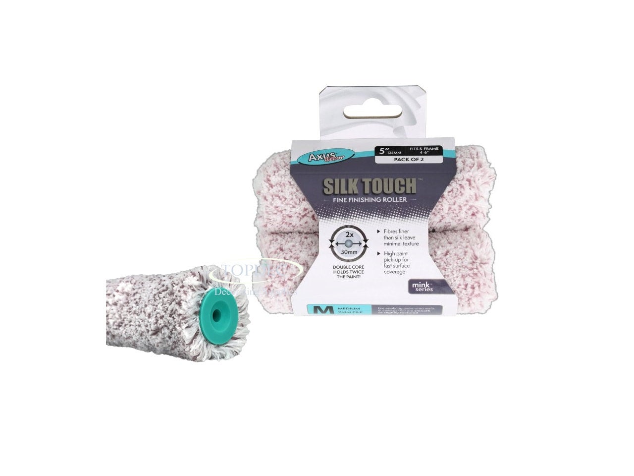 Buy brand new Axus Silk Touch paint rollers online best price Topdec