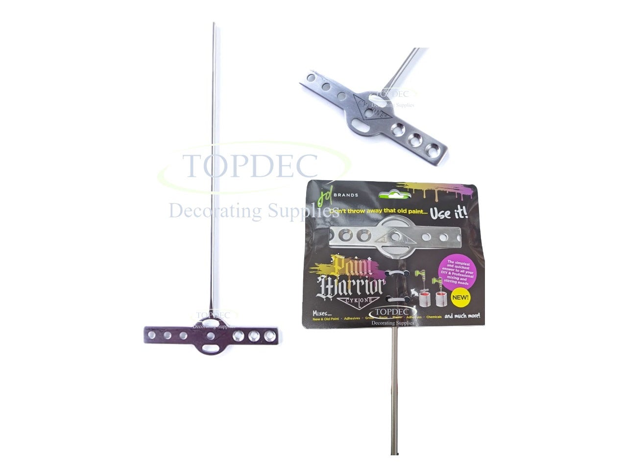 Buy Paint Warrior paint wisk Cyklone paint mixer Topdec Decorating