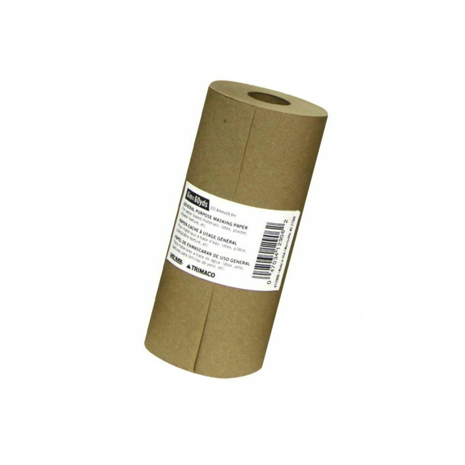 Trimaco 12906 6 In. x 180 Ft. Brown Masking Paper